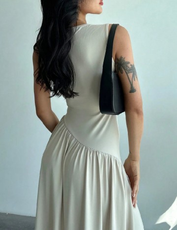 Rochie lunga SHEIN, bej