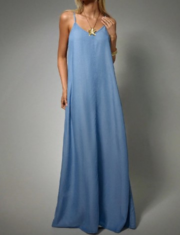 Rochie lunga SHEIN, albastru