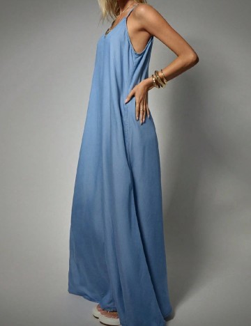 Rochie lunga SHEIN, albastru