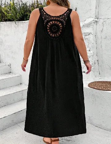 Rochie lunga SHEIN CURVE, negru