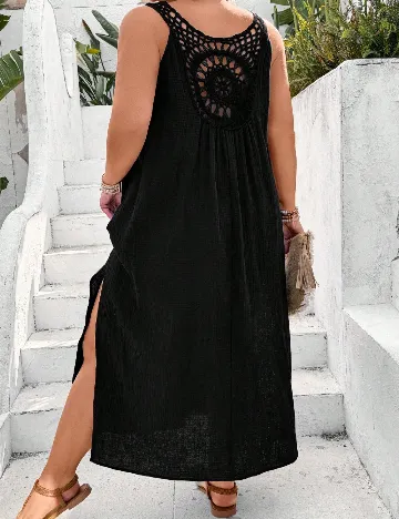 Rochie lunga SHEIN CURVE, negru