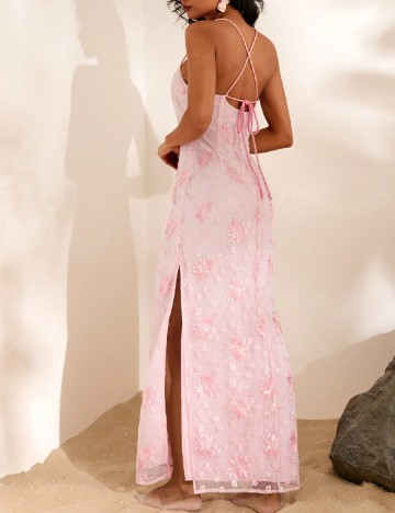 Rochie lunga SHEIN, roz