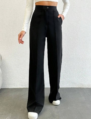Pantaloni SHEIN, negru