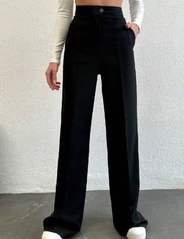 Pantaloni SHEIN, negru
