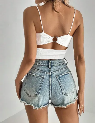 Top SHEIN, alb