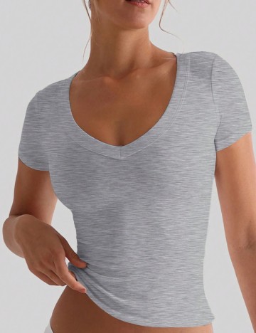 Tricou SHEIN, gri