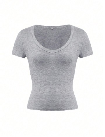 Tricou SHEIN, gri