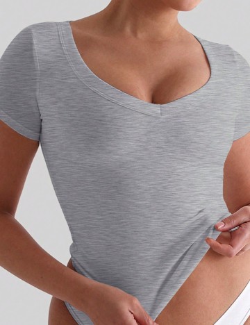 Tricou SHEIN, gri