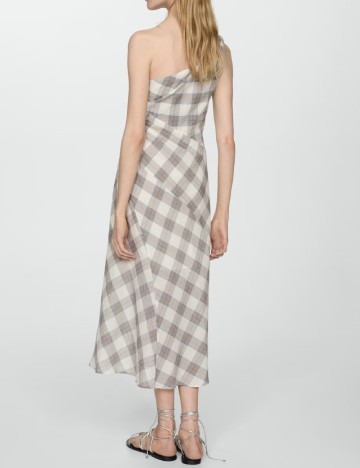 Rochie medie Mango, bej