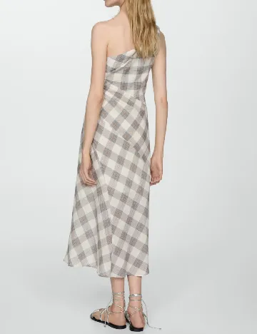 Rochie medie Mango, bej