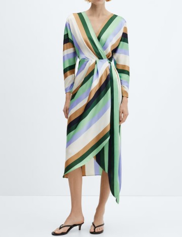 Rochie medie Mango, mix culori