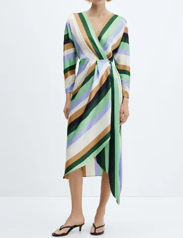 Rochie medie Mango, mix culori