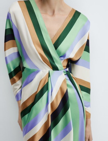 Rochie medie Mango, mix culori
