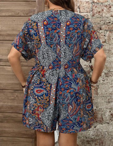 Salopeta SHEIN CURVE, mix culori