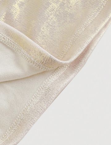 Top SHEIN, argintiu