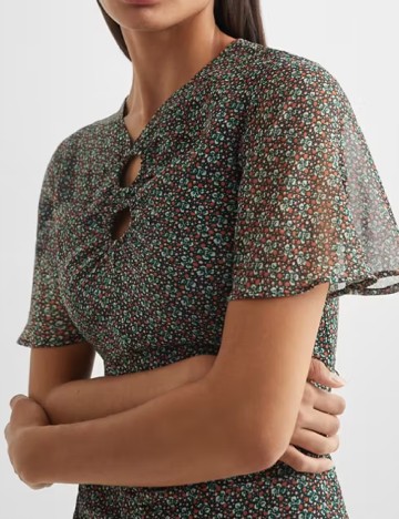 Rochie scurta Mango, mix culori