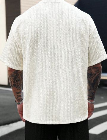 Tricou SHEIN, ecru