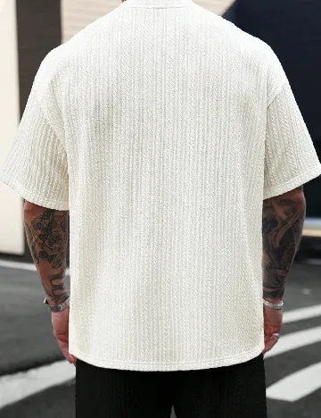 Tricou SHEIN, ecru