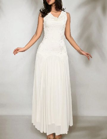 Rochie lunga SHEIN, alb