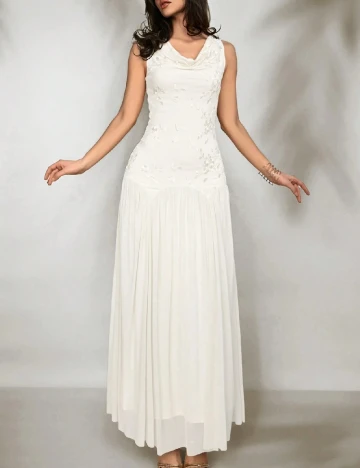 Rochie lunga SHEIN, alb