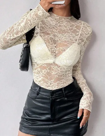 Bluza SHEIN, crem