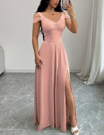 Rochie lunga SHEIN, roz
