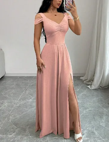 Rochie lunga SHEIN, roz