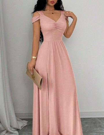 Rochie lunga SHEIN, roz