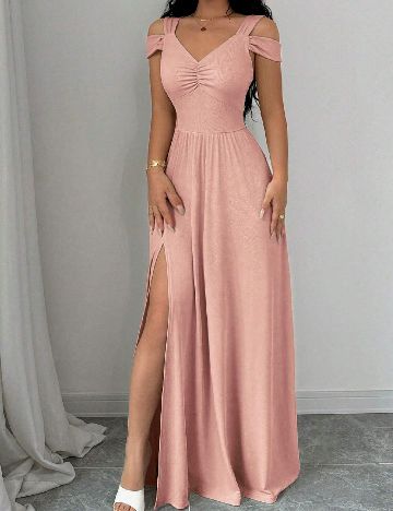 Rochie lunga SHEIN, roz