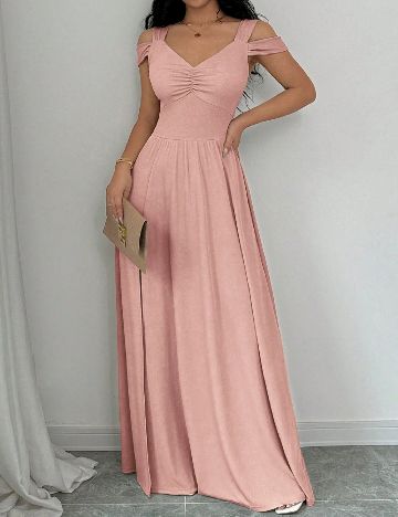 Rochie lunga SHEIN, roz