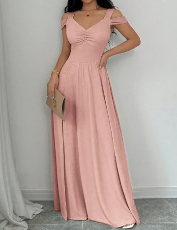 Rochie lunga SHEIN, roz