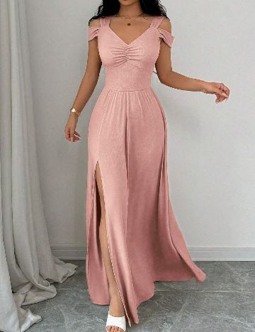 Rochie lunga SHEIN, roz