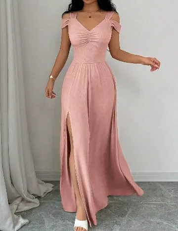 Rochie lunga SHEIN, roz