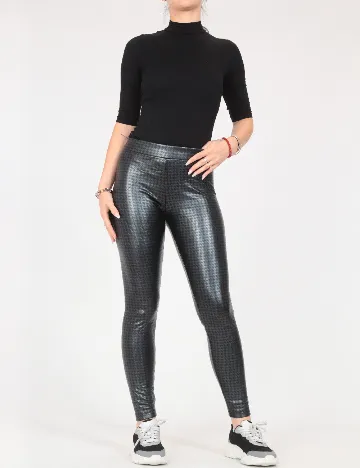 Colanti termici Tezenis, negru/gri