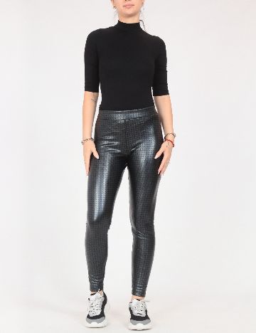 Colanti termici Tezenis, negru/gri