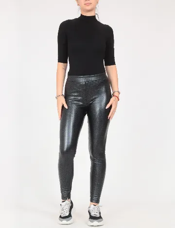 Colanti termici Tezenis, negru/gri