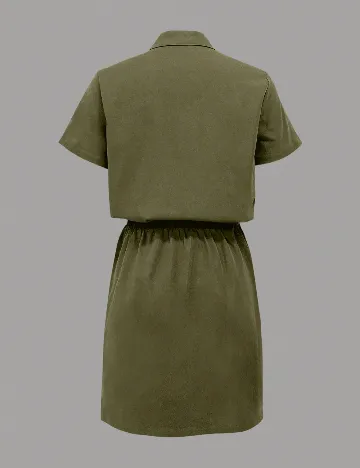 Rochie scurta SHEIN, verde