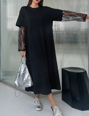 Rochie medie Dazy, negru