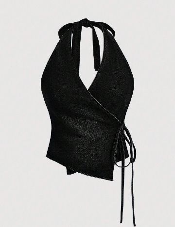 Top SHEIN, negru