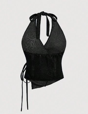 Top SHEIN, negru