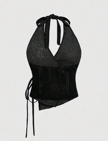 Top SHEIN, negru