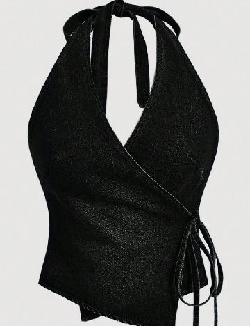 Top SHEIN, negru