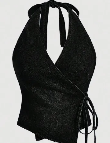 Top SHEIN, negru