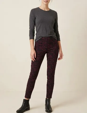 Colanti Tezenis, negru/mov