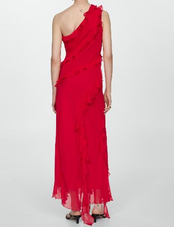 Rochie lunga Mango, rosu