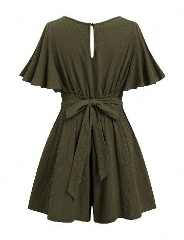 Salopeta SHEIN CURVE, verde