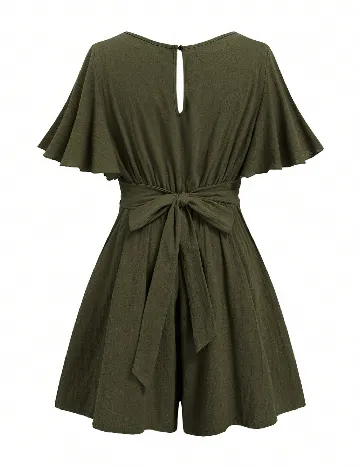 Salopeta SHEIN CURVE, verde