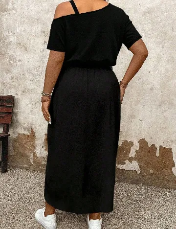 Rochie medie SHEIN CURVE, negru