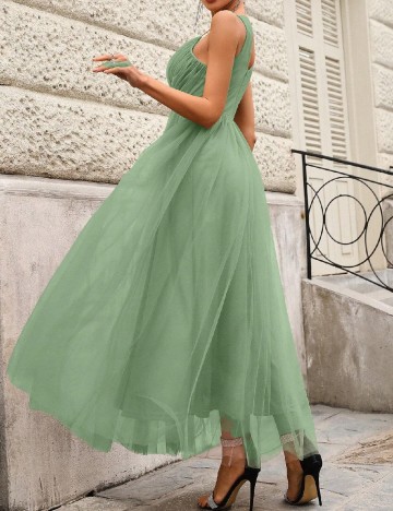 Rochie lunga SHEIN, verde
