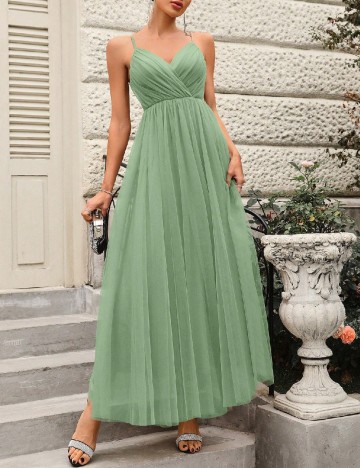 Rochie lunga SHEIN, verde